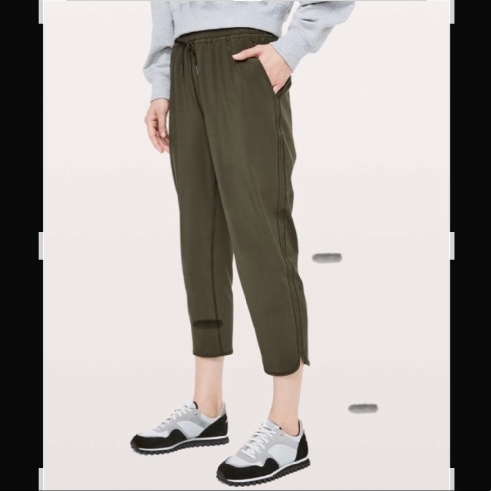 lululemon athletica Olive Track Pants